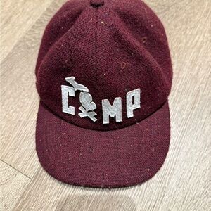 Maroon Cap with White Logo